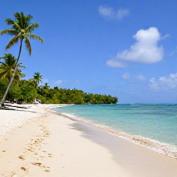 Caribbean Holidays, Grenada Multi-Country Holidays, Grand Anse Beach in Grenada with soft white sand, palm trees and calm turquoise water