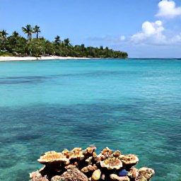 Caribbean Holidays, Grenada Nature Holidays, Snorkeller exploring clear turquoise water and coral reef near Grand Anse Beach, Grenada, with tropical fish
