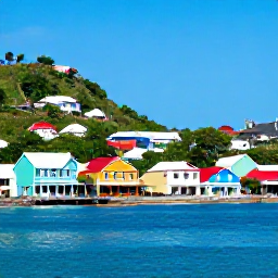 Caribbean Holidays, Grenada Solo Holidays, Solo visitor exploring St George&rsquo;s Grenada, colourful waterfront buildings, hillside streets and Carenage harbour