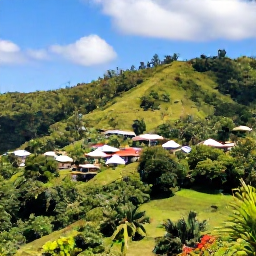Caribbean Holidays, Grenada Tours, A scenic Grenada island tour winding through lush rainforest, spice plantations and hillside villages beneath a bright Caribbean sky