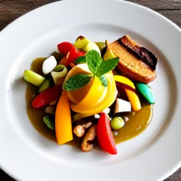 Caribbean Holidays, Grenada Wellness, Colourful healthy Caribbean meal with fresh fruit, vegetables, herbs and local spices at a Grenada restaurant