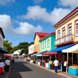 Caribbean Holidays, Guadeloupe City Breaks, Colourful streets, historic buildings and a lively Caribbean market in Pointe-&agrave;-Pitre, Guadeloupe