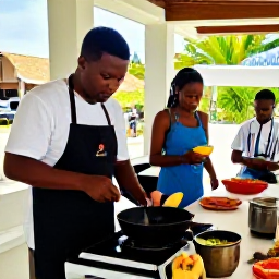 Caribbean Holidays, Guadeloupe Cooking, Hands-on Creole cooking class in a bright Guadeloupe kitchen with local ingredients and a welcoming chef
