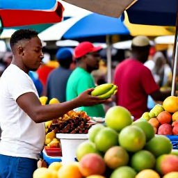 Caribbean Holidays, Guadeloupe December Break, Bustling March&eacute; Saint-Antoine market in Pointe-&agrave;-Pitre, Guadeloupe, with tropical fruit, spices and friendly local traders