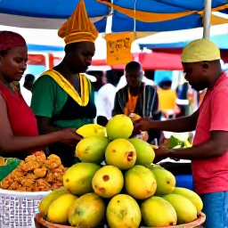 Caribbean Holidays, Guadeloupe in July, Bustling Guadeloupe market in July with tropical fruit, spices, handmade crafts and friendly local stallholders