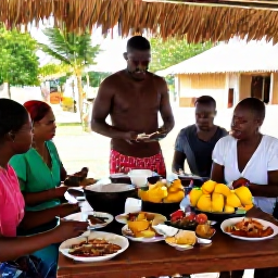 Caribbean Holidays, Guadeloupe Tours November, A friendly food tour through a Guadeloupe town, showing a Creole cooking demonstration, spices, tropical fruit and local dishes