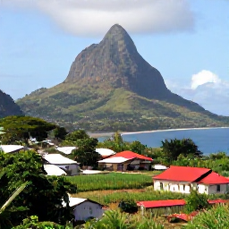 Caribbean Holidays, Guadeloupe Tours, Panoramic guided island tour in Guadeloupe passing through a coastal village, historic buildings, sugar cane fields and mountain scenery