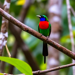Caribbean Holidays, Haiti Birdwatching, Colourful Haitian birds perched in lush green woodland during the July wet season