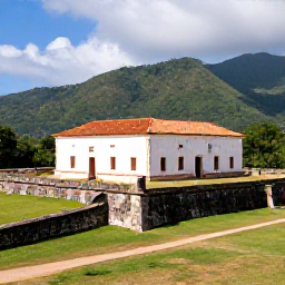 Caribbean Holidays, Haiti Culture Holidays, Historic Citadelle Laferri&egrave;re and the Sans-Souci Palace ruins in Haiti surrounded by green mountain scenery