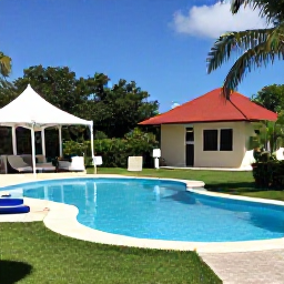 Caribbean Holidays, Haiti Family Holidays, Comfortable family accommodation in Haiti with a swimming pool, tropical gardens and a safe relaxed setting