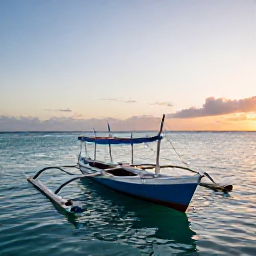 Caribbean Holidays, Haiti Fishing Trips, Traditional fishing boats on calm turquoise Caribbean water near Haiti at sunrise