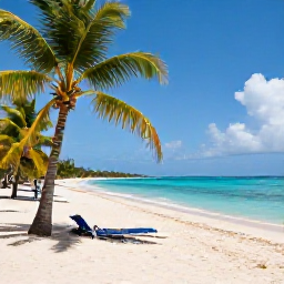 Caribbean Holidays, Haiti in October, A sunny Caribbean beach in Haiti in October, with turquoise water, palm trees and a relaxed all-inclusive resort atmosphere