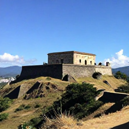 Caribbean Holidays, Haiti January Adventures, Citadelle Laferri&egrave;re perched on a mountain ridge in northern Haiti, viewed in clear January sunshine