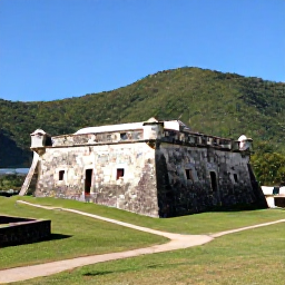 Caribbean Holidays, Haiti January Holidays, Historic Citadelle Laferri&egrave;re in northern Haiti surrounded by green mountain scenery under a clear blue sky