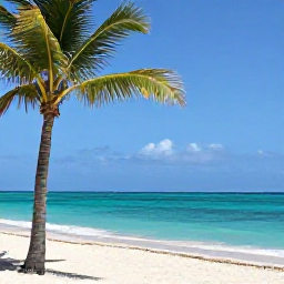 Caribbean Holidays, Jamaica August Holidays, Sunny Jamaican coastline with turquoise sea, palm trees and relaxed August holiday atmosphere