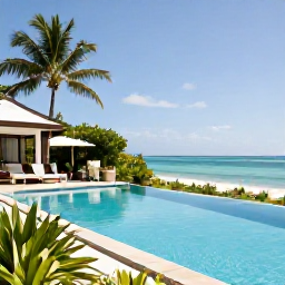 Caribbean Holidays, Jamaica Family Holidays, Comfortable family-friendly Jamaican resort with a swimming pool, tropical gardens and a view towards the Caribbean Sea