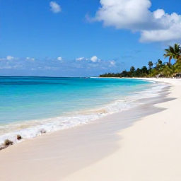 Caribbean Holidays, Jamaica in February, Bright Jamaican beach in February with turquoise water, white sand, palm trees and a relaxed holiday atmosphere