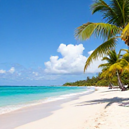 Caribbean Holidays, Jamaica in March, Sunny Jamaican beach with turquoise water, palm trees and a relaxed all-inclusive resort atmosphere in March
