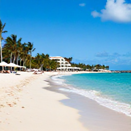 Caribbean Holidays, Jamaica May Holidays, Adults relaxing beside a turquoise Jamaican beach at an adults-only resort in warm May sunshine