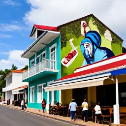 Caribbean Holidays, Jamaica November Holidays, Visitors exploring colourful historic streets in Kingston, Jamaica, with colonial buildings, murals and local caf&eacute;s