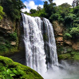 Caribbean Holidays, Jamaica September Holidays, Visitors exploring Dunn's River Falls in Jamaica, climbing natural limestone terraces surrounded by lush tropical forest