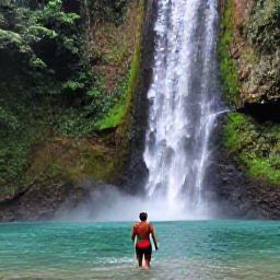 Caribbean Holidays, Jamaica Solo Holidays, Jamaican December activities including river rafting, waterfall swimming and a solo traveller exploring lush tropical scenery