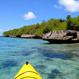Caribbean Holidays, January Adventures, A sea-kayaking and snorkelling excursion beside a dramatic Dominican Republic coastline, with clear water, rocky coves and tropical fish