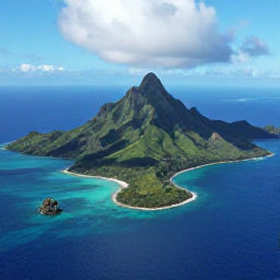 Caribbean Holidays, January Adventures, Aerial view of Saint Vincent and the Grenadines, showing green volcanic mountains, turquoise sea and small islands in bright January sunshine