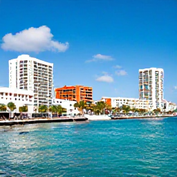 Caribbean Holidays, January Bahamas Tours, Sunny Nassau waterfront in January with turquoise sea, colourful buildings and travellers exploring the harbour