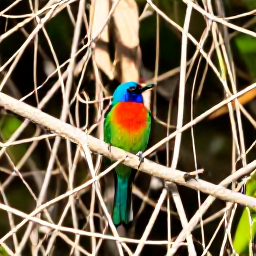 Caribbean Holidays, January Birdwatching, Colourful Caribbean birds perched among dry tropical woodland on Tortola in warm January sunshine