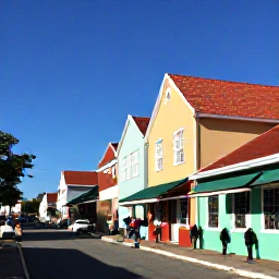 Caribbean Holidays, January Culture, Visitors exploring historic Christiansted streets in St Croix during a sunny January morning, with colourful buildings and local shops