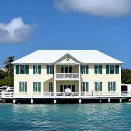 Caribbean Holidays, January Culture, Visitors exploring the Turks and Caicos National Museum in a historic waterfront building on Grand Turk
