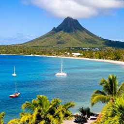 Caribbean Holidays, January Escapes, Snorkelling and sailing near the coast of Saint Kitts, with clear blue water and lush volcanic scenery