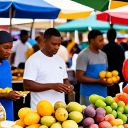Caribbean Holidays, January Festivals, Kingstown market in January with fresh tropical fruit, spices, crafts and friendly local traders in Saint Vincent