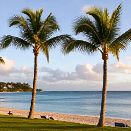 Caribbean Holidays, January Luxury Holidays, A luxurious beachfront resort on Saint Kitts with palm trees, calm turquoise sea and warm January sunshine