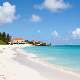 Caribbean Holidays, January Luxury Holidays, A luxury beachfront resort on Saint Martin in January, with calm turquoise water, white sand and warm Caribbean sunshine