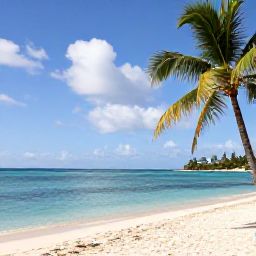 Caribbean Holidays, January Luxury Holidays, Luxury beachfront resort on Saint Kitts in January, bright Caribbean sunshine, calm turquoise sea and palm trees