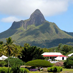 Caribbean Holidays, January Luxury Holidays, Scenic view of Mount Liamuiga, tropical rainforest and a historic sugar plantation on Saint Kitts