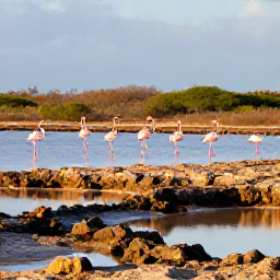 Caribbean Holidays, January Nature Holidays, Flamingos and rugged salt pans at Washington Slagbaai National Park on Bonaire, photographed in warm January sunshine