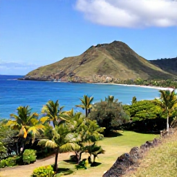 Caribbean Holidays, January Nature Holidays, Quiet coastal landscape on Sint Eustatius with tropical vegetation, volcanic hills and the Caribbean Sea in January