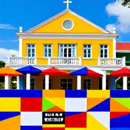 Caribbean Holidays, January Spa Breaks, Colourful market in St George's, Grenada, with local spices, tropical fruit and historic buildings