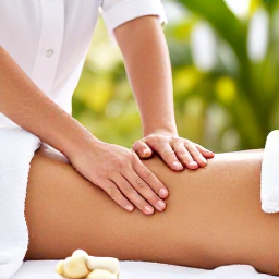 Caribbean Holidays, January Wellness, Person receiving a relaxing massage at a tranquil Caribbean spa, with natural materials, tropical greenery and soft daylight