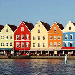 Caribbean Holidays, January Wine Tasting, Colourful waterfront in Willemstad, Cura&ccedil;ao, with historic Dutch buildings, caf&eacute;s and visitors exploring in warm January sunshine