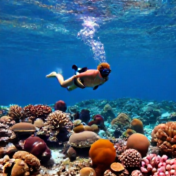Caribbean Holidays, July Beach Holidays, Travellers snorkelling above a colourful coral reef in clear Caribbean water near the Tobago Cays