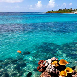 Caribbean Holidays, July Nature Holidays, Snorkellers exploring clear shallow water above colourful reef and tropical fish near Saint Barth&eacute;lemy