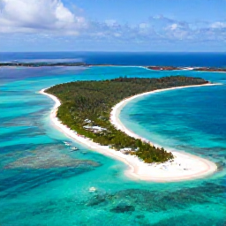 Caribbean Holidays, June Adventures, Aerial photograph of turquoise water, white sandy beaches and green islands in Turks and Caicos in June