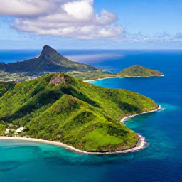 Caribbean Holidays, June Adventures, Aerial view of Saint Vincent and the Grenadines in June, showing green volcanic hills, turquoise sea and small islands