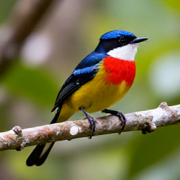 Caribbean Holidays, June Birdwatching, Colourful Caribbean birds in lush tropical forest during a June birdwatching holiday