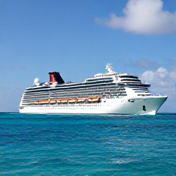 Caribbean Holidays, June Cruises, A modern cruise ship sailing through clear Caribbean waters beneath a bright June sky