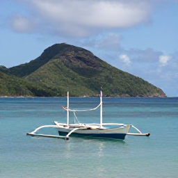 Caribbean Holidays, June Fishing, Traditional fishing boats and calm turquoise water around Saint Vincent and the Grenadines in June, with green volcanic islands in the background